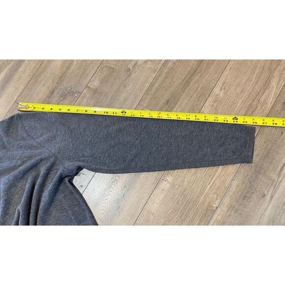 Omni Wool Base Layer Shirt Mens L Grey Wool Long Sleeve OMNIWOOL Pullover - Picture 6 of 9